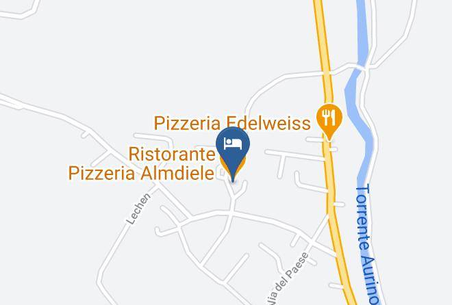 Bolzano - Ristorante Pizzeria Almdiele Maps
