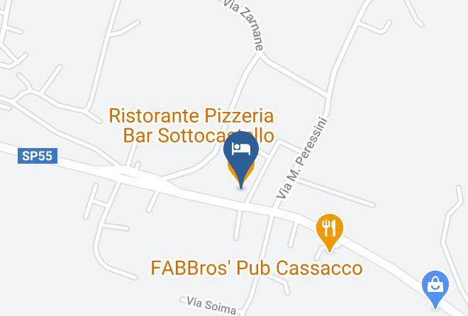 Udine - Ristorante Pizzeria Bar Sottocastello Maps