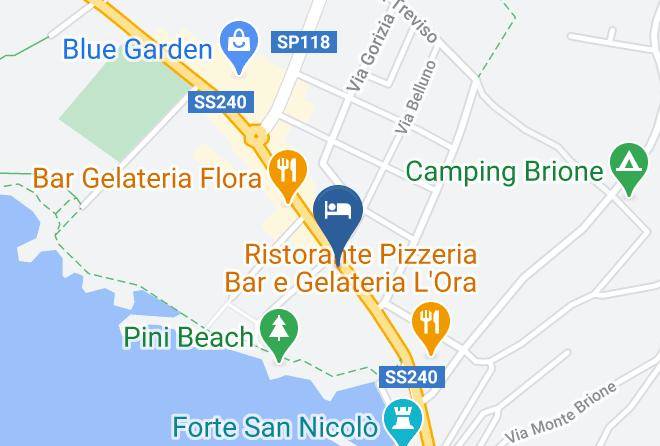 Trento - Ristorante Pizzeria Bavaria Maps