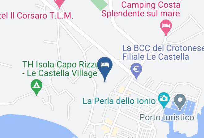 Crotone - Ristorante Pizzeria B&b Le Castella Maps
