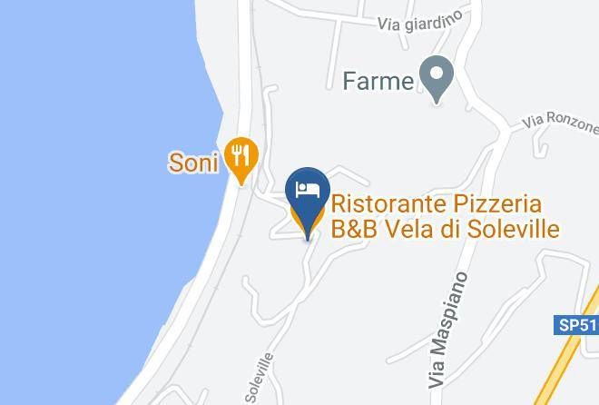 Ristorante Pizzeria B&b Vela Di Soleville Map