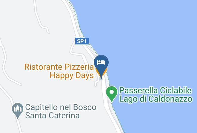 Trento - Ristorante Pizzeria Happy Days Maps