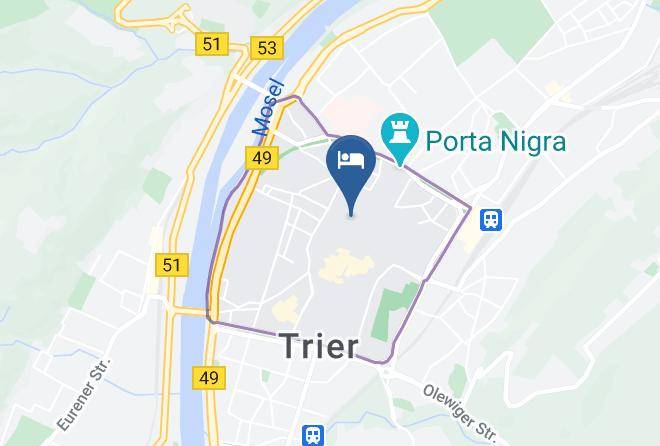 Treves - Ristorante Pizzeria Hotel Frankenturm Maps
