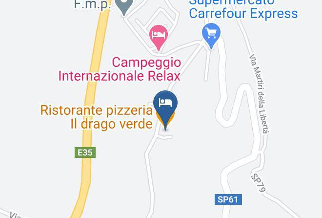 Bologna - Ristorante Pizzeria Il Drago Verde Maps