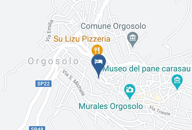 Nuoro - Ristorante Pizzeria Il Portico B&b Maps
