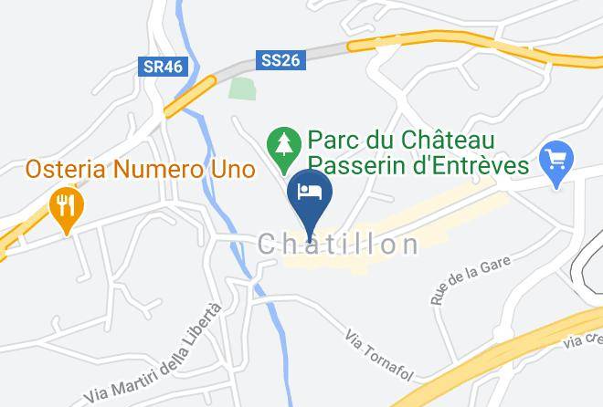 Ristorante Pizzeria Locanda Cervino Map