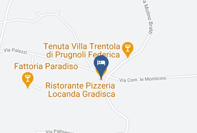 Forli - Ristorante Pizzeria Locanda Gradisca Maps