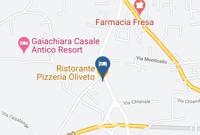 Caserta - Ristorante Pizzeria Oliveto Maps