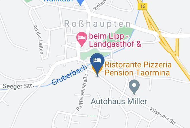 Ostallgau - Ristorante Pizzeria Pension Taormina Maps
