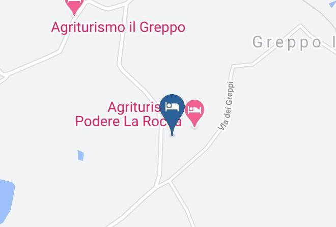 Siena - Ristorante Podere La Rocca Maps
