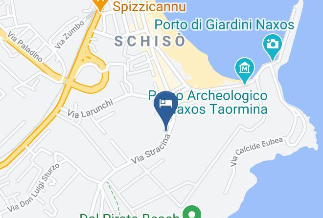 Messina - Ristorante Pozzo Greco Maps