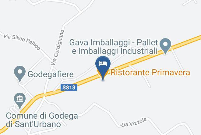 Treviso - Ristorante Primavera Maps