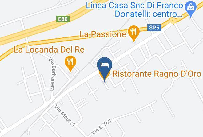Pescara - Ristorante Ragno D'oro Maps