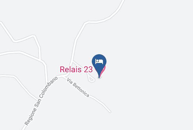 Asti - Ristorante Relais 23 Maps