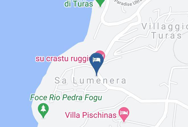 Oristano - Ristorante Sa Lumenera Maps