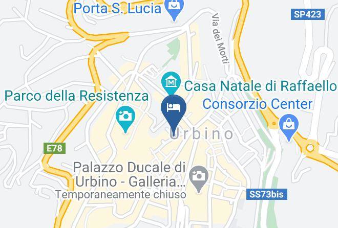 Pesaro And Urbino - Ristorante San Giovanni Urbino Maps