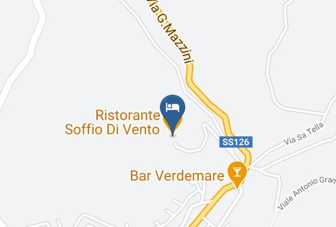 Province Of South Sardinia - Ristorante Soffio Di Vento Maps