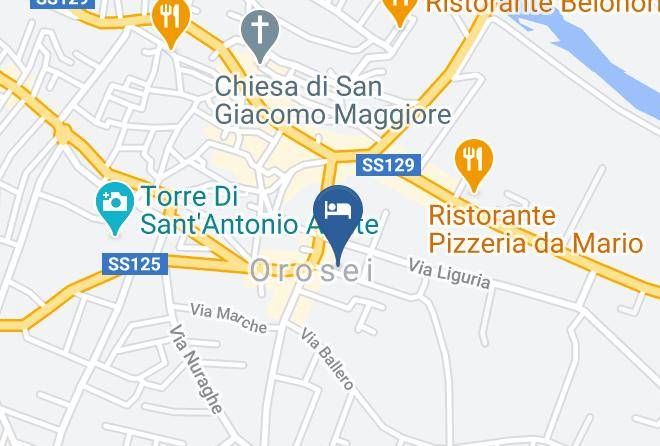 Nuoro - Ristorante Tipico S'ortale Maps