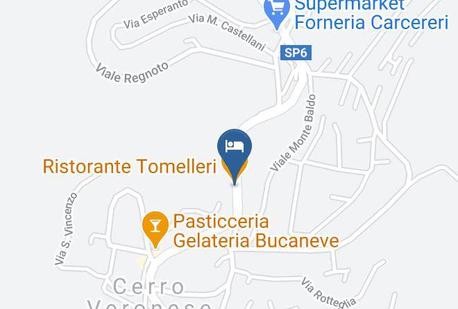 Verona - Ristorante Tomelleri Snc Maps