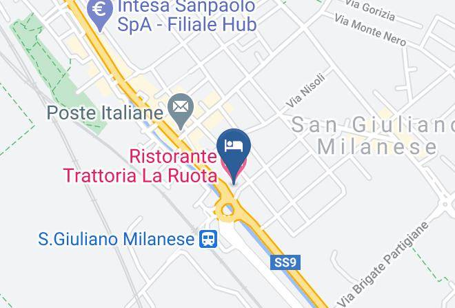 Ristorante Trattoria La Ruota Map