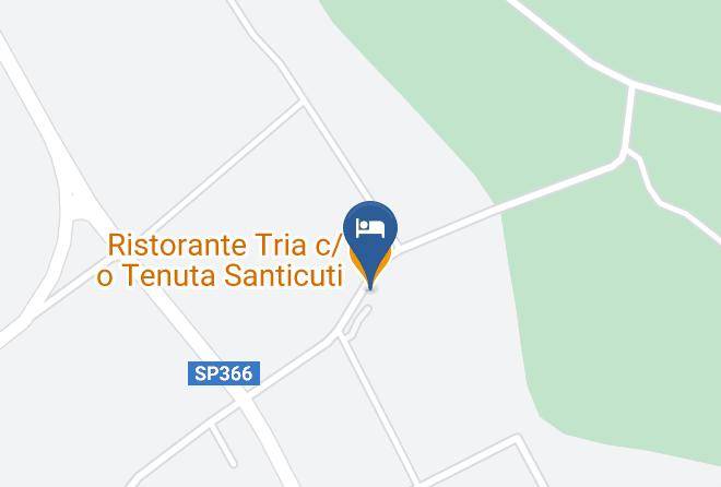 Lecce - Ristorante Tria C O Tenuta Santicuti Maps