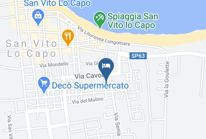 Trapani - Ristorante Trinacria Maps