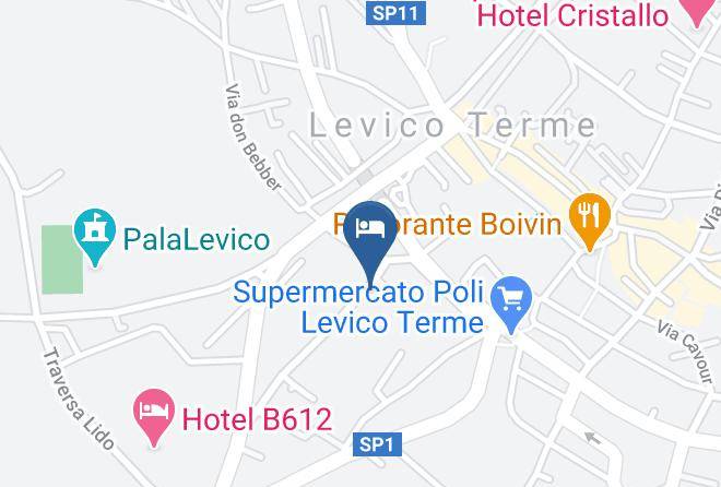 Trento - Ristorante Vecchia Fattoria Levico Maps