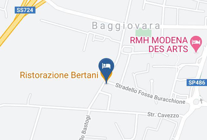 Modena - Ristorazione Bertani Maps