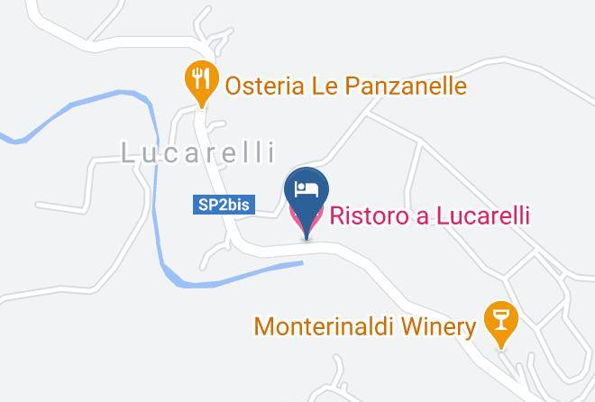 Siena - Ristoro A Lucarelli Maps