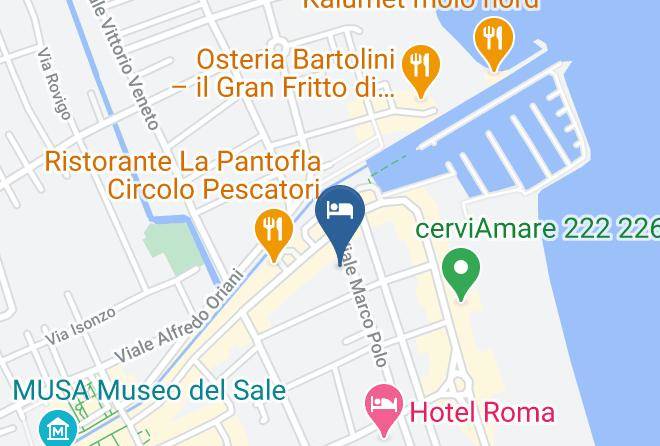 Ravenna - Hotel Rita Cervia Maps