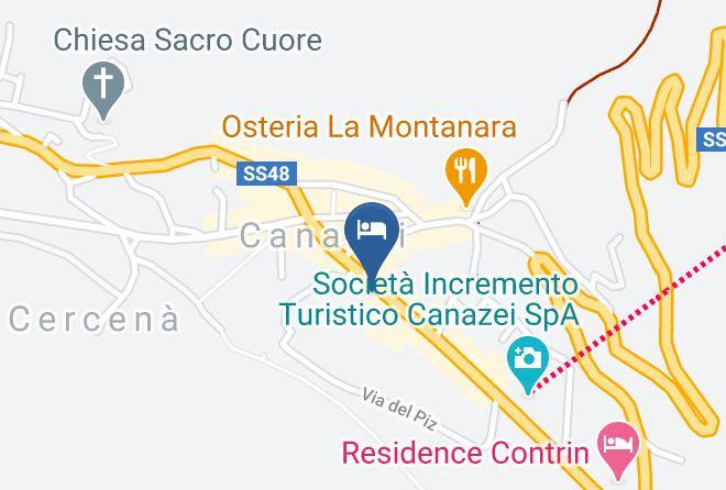 Trento - Rita Stube Hotel Rita Maps