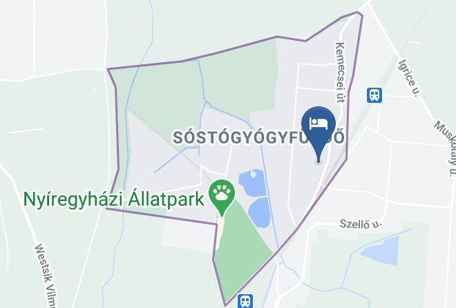 Nyiregyhaza - Rita Var Szallashely Maps