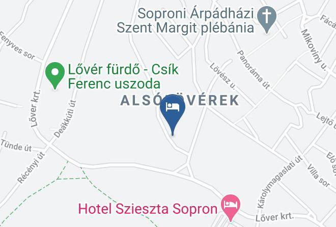Sopron - Rita Vendegszobak Maps