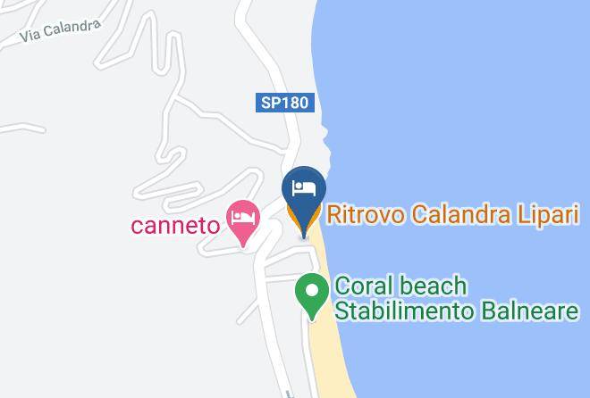 Messina - Ritrovo Calandra Lipari Maps