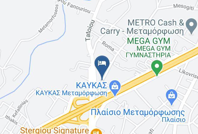 North Athens - Ritsas Hotel Maps
