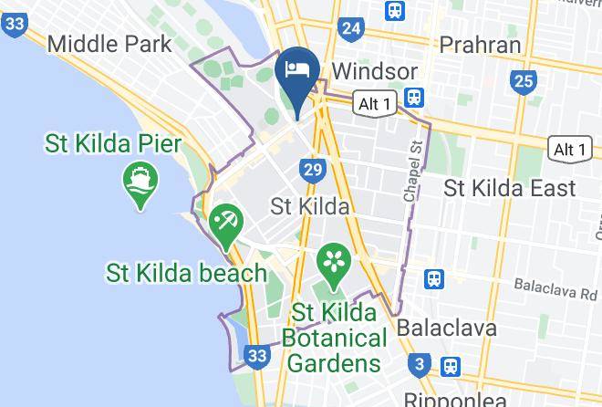 Port Phillip - Ritz Backpackers Maps