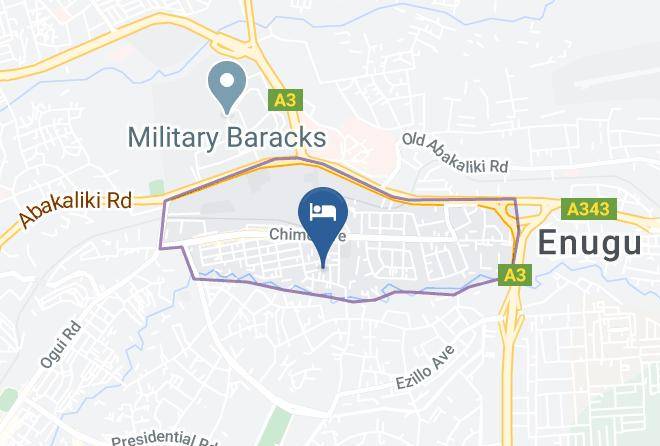 Enugu - Ritz Carinton Maps