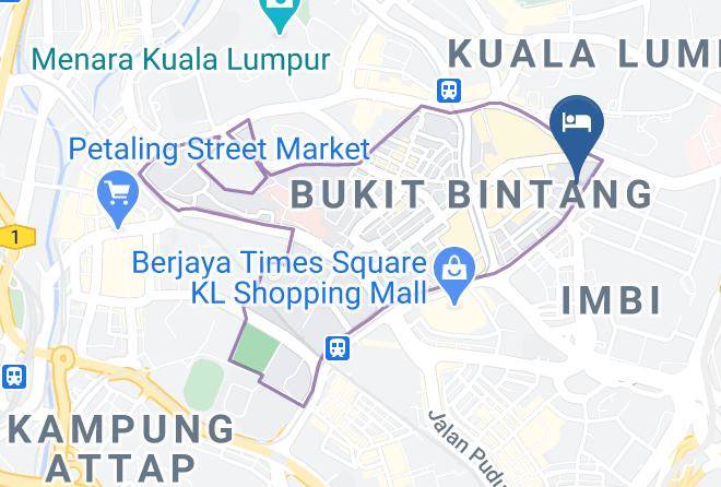 Kuala Lumpur - The Ritz Carlton Kuala Lumpur Maps