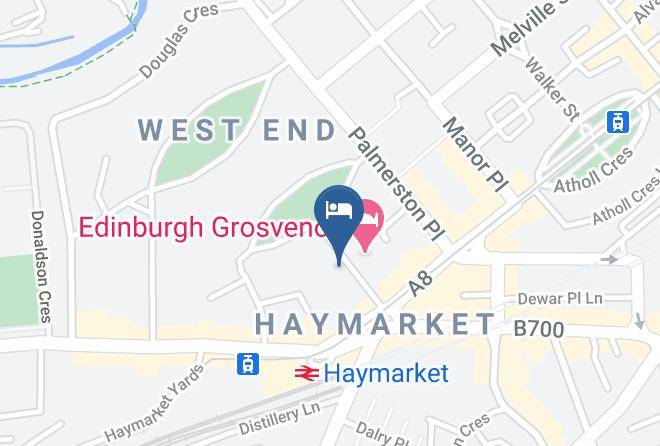 Ritz Hotel Edinburgh Map