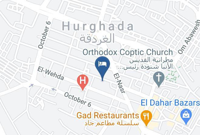 Hurghada - Ritz Hotel Maps