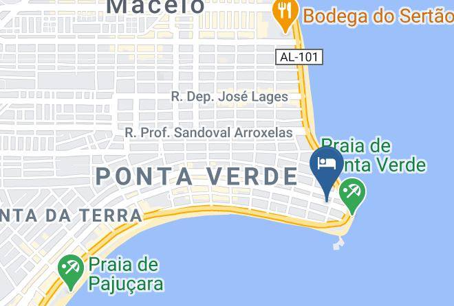 Maceio - Ritz Praia Hotel Maps
