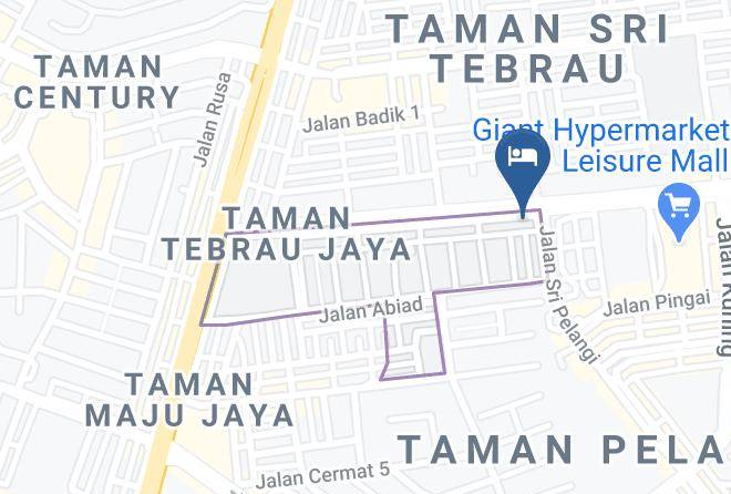 Johor Bahru - Ritzton Hotel Maps