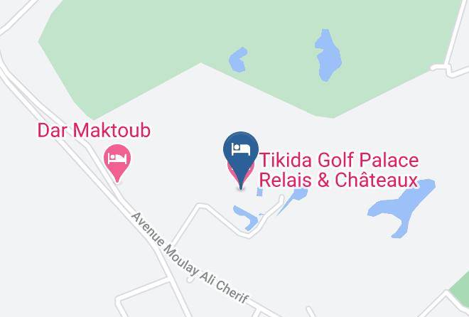 Souss Massa Draa - Tikida Golf Palace Relais & Chateaux Maps