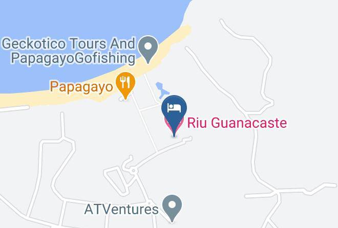 Riu Guanacaste Map
