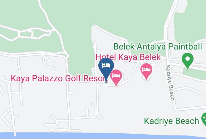 Antalya - Otel Kaya Palazzo Maps