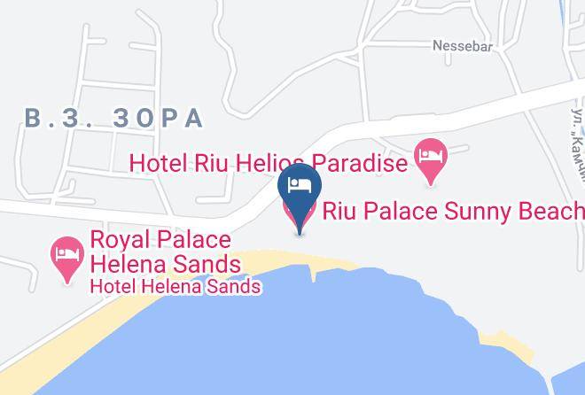 Nesebar - Riu Palace Sunny Beach Maps