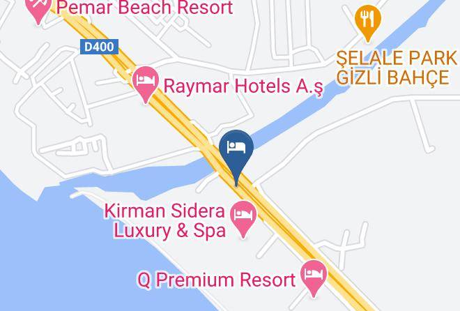 Manavgat - Riva Delta Hotels Maps