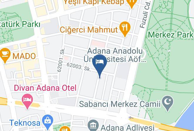 Seyhan - Riva Resatbey Hotel Maps