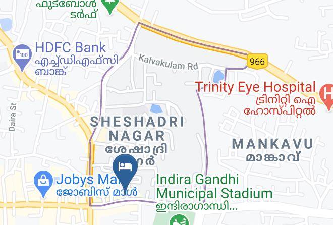 Palakkad - Riva Residency Maps