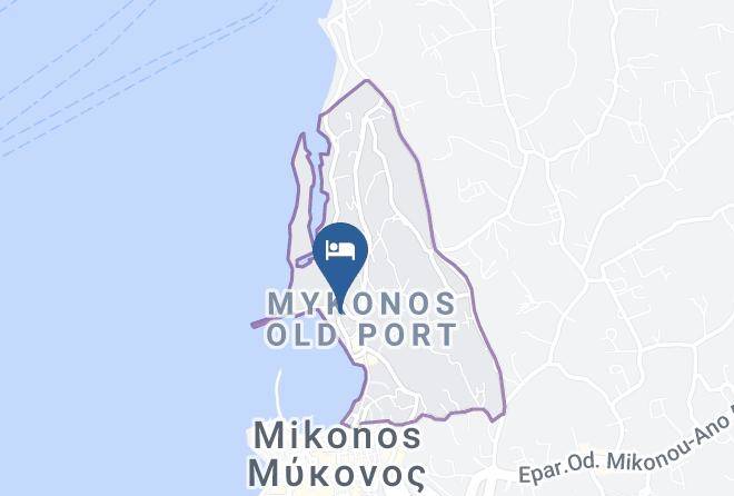Mykonos - Riva Suites Maps